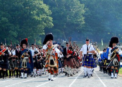 highland games procession